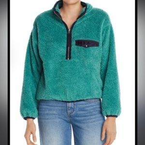 Anine Bing Quart Zip Sweatshirt